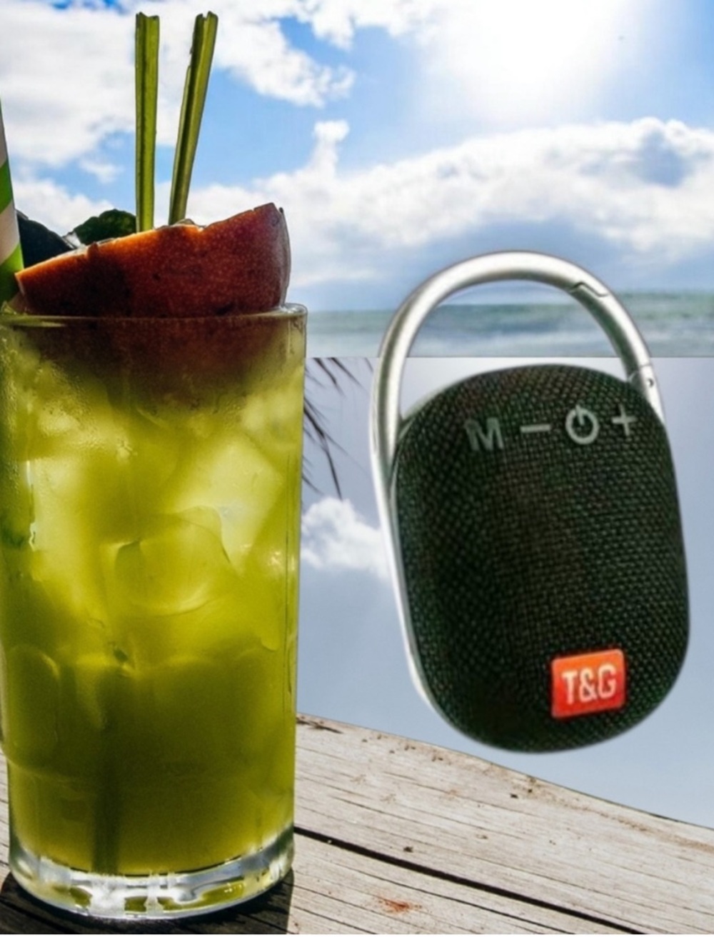 TG-321 Portable Wireless Speaker In Gray NWT - Picture 13 of 15